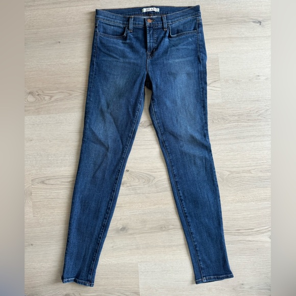EUC J BRAND Denim Super Skinny Jeans Blue Bell Size 30 - Picture 3 of 12